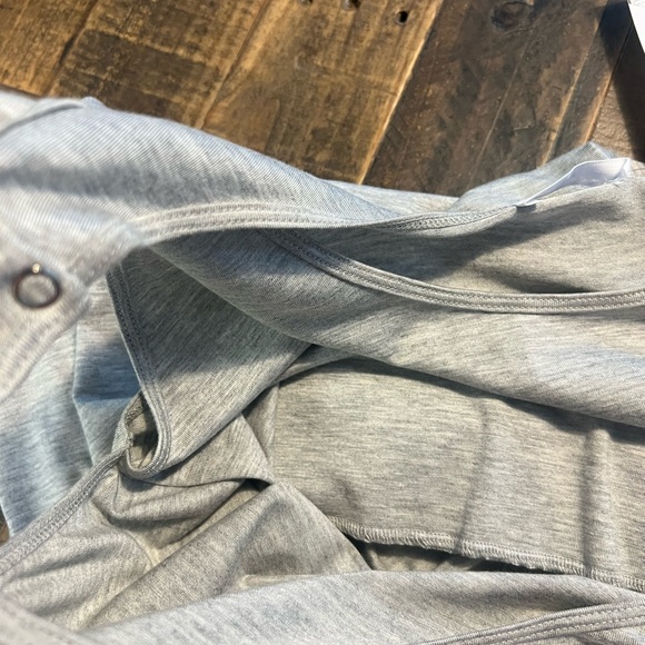 Bun Maternity Heather gray Nursing Tank New size extra large - Picture 4 of 6